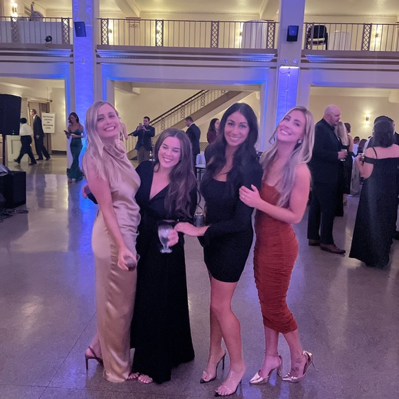 X Revolve Samba Gown in Toffee - Picture 3 of 3